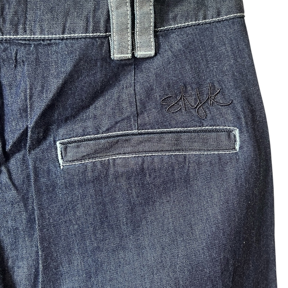 NWT SKFK Aralar GOTS Raw Denim Lightweight Blue High Waist Pants EU 38 | US 6 - Picture 6 of 14